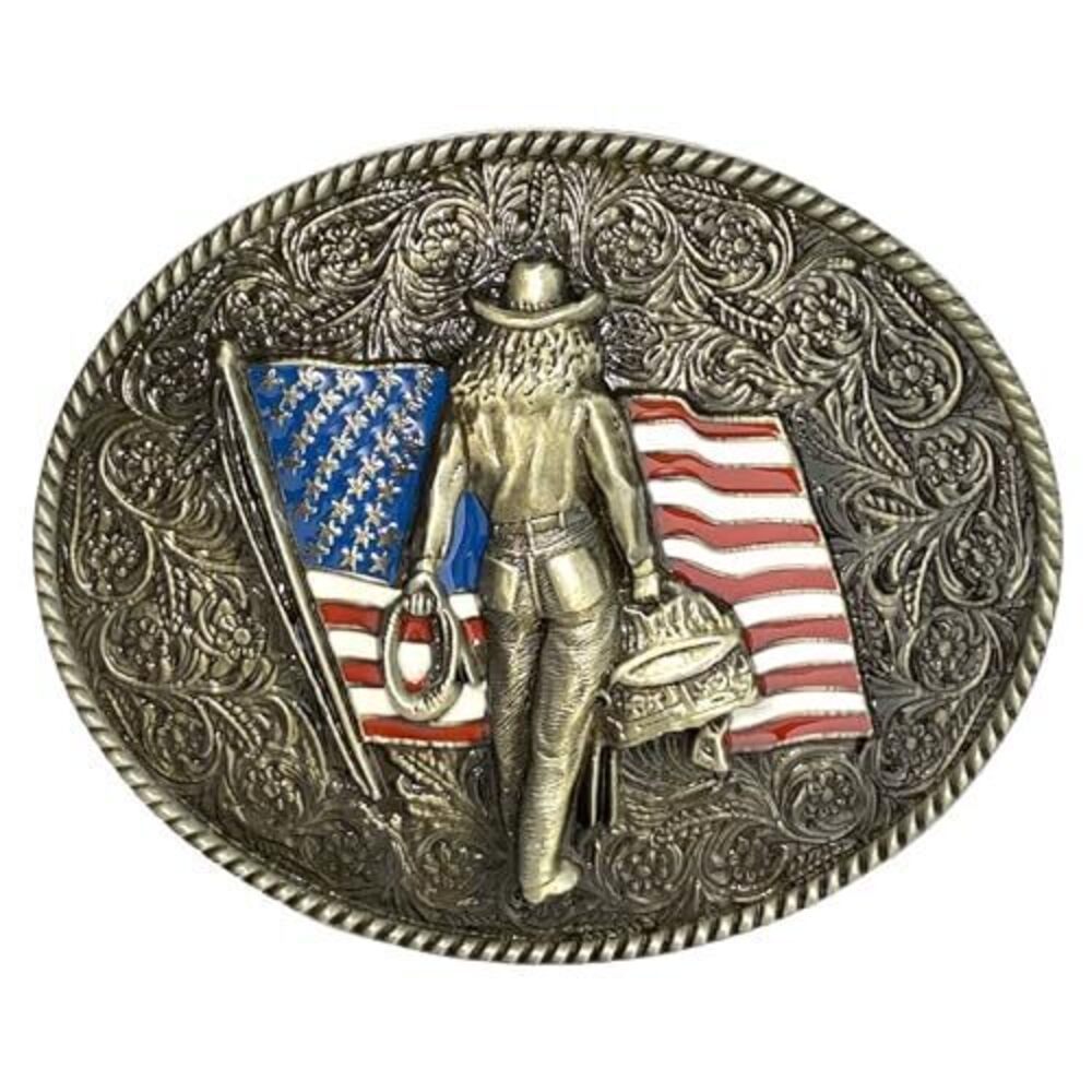 9180 Turquoise Western Belt Buckle Rodeo Cowboy Belt Buckles Durable